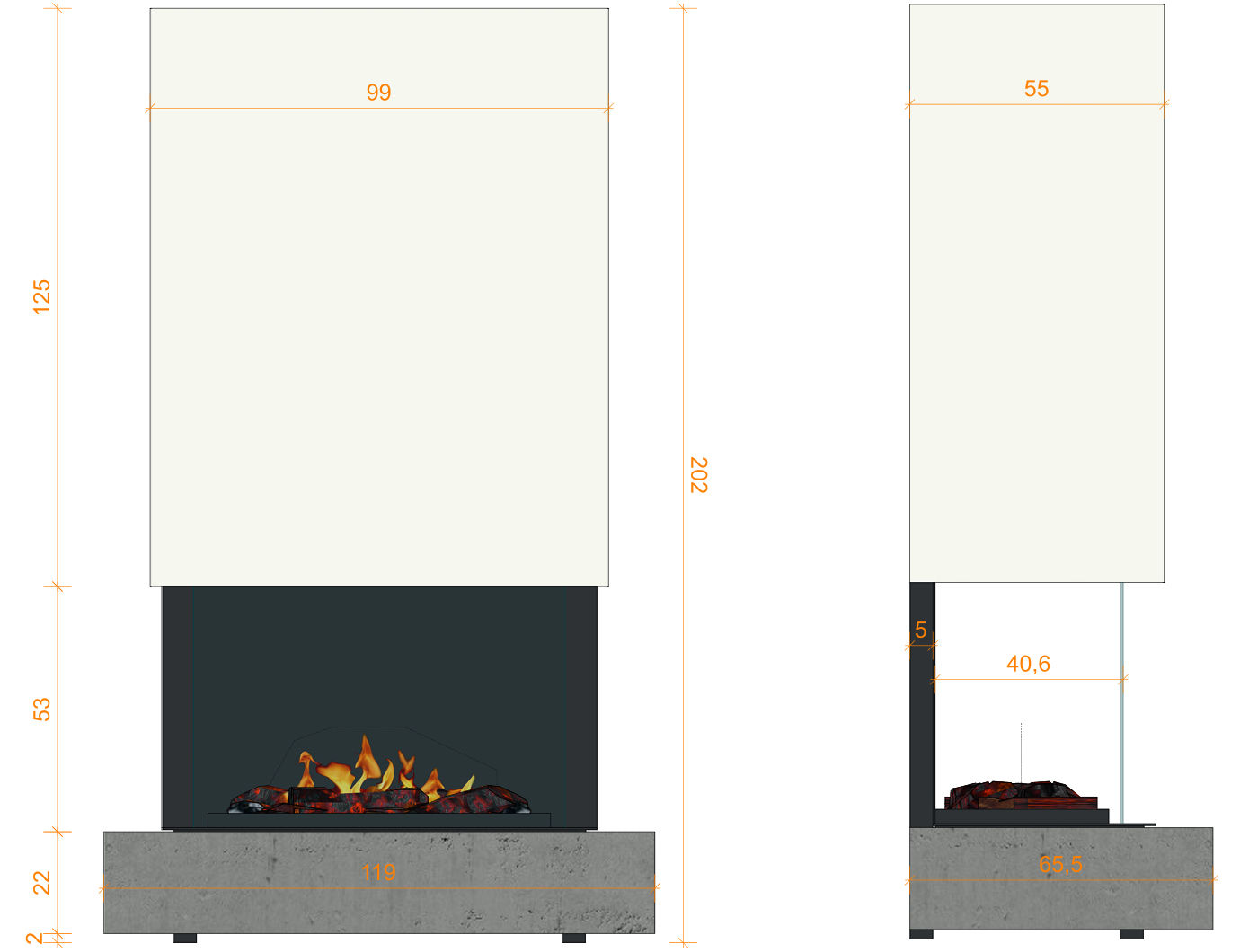 Torino - Kamin ohne Schmutz, Schornstein und auf Knopfdruck an , muenkel design - Elektrokamine aus Großentaft muenkel design - Elektrokamine aus Großentaft Salas de estilo moderno Chimeneas y accesorios