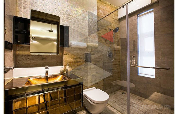 Restrooms should make a statement , Skketchboard Insol LLP Skketchboard Insol LLP Ванная комната в стиле модерн