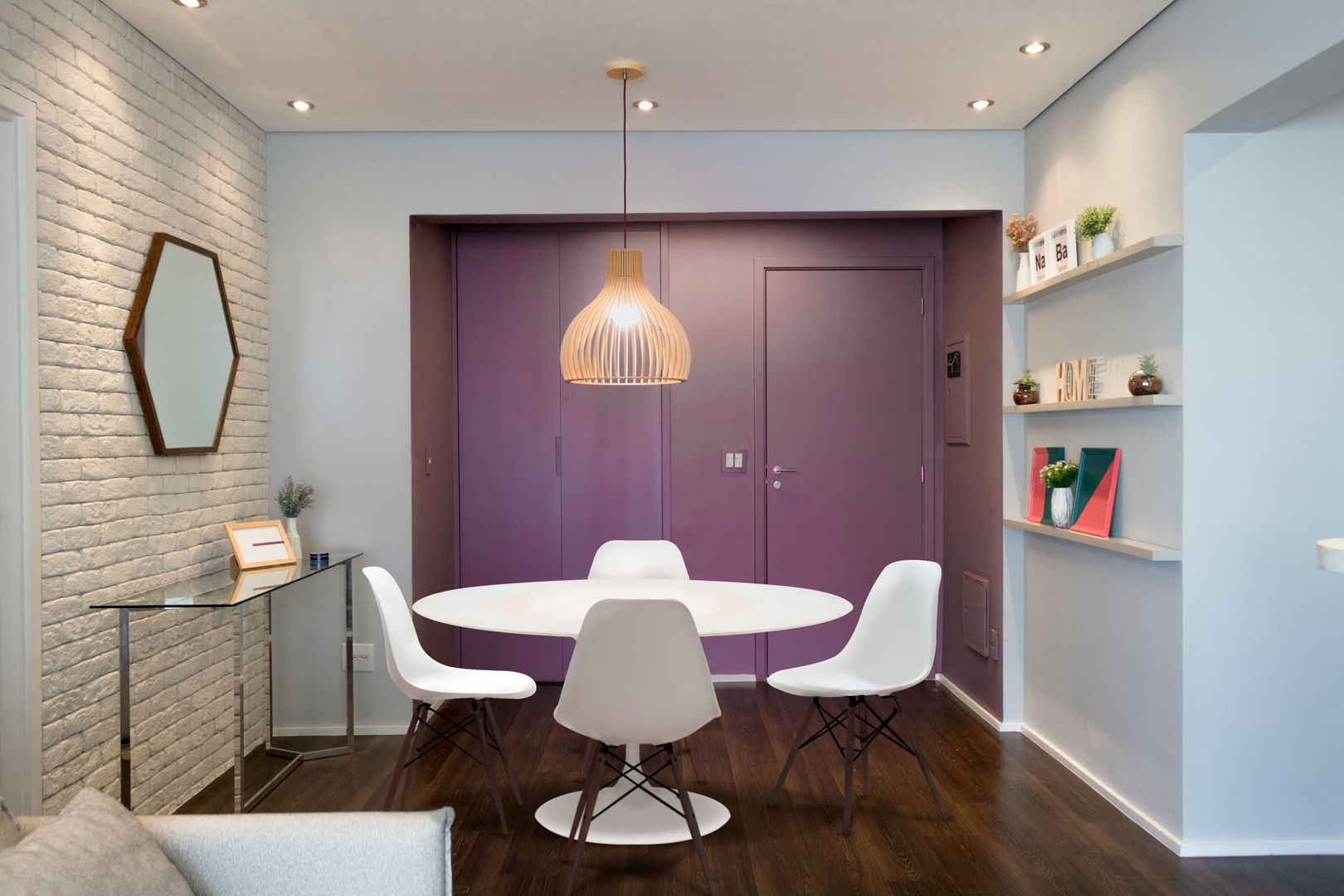 MOOD- Apartamento Arizona, @estudiomood.arq @estudiomood.arq Modern dining room