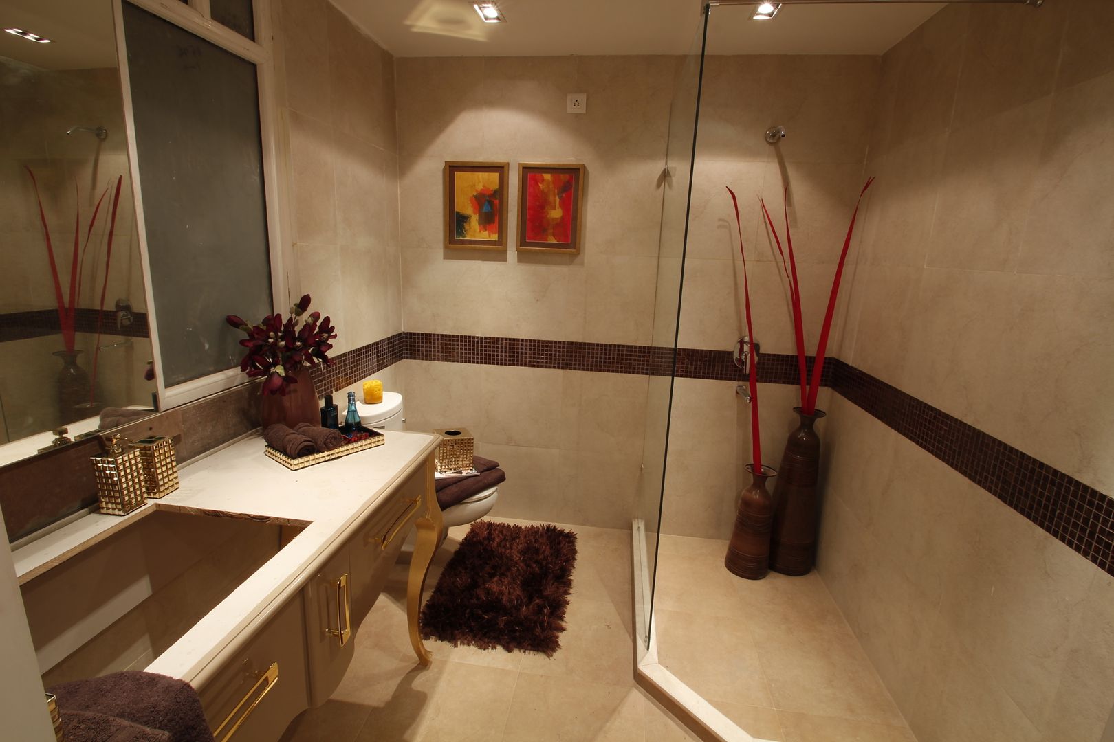 Appartment Interiors, Tanish Dzignz Tanish Dzignz Classic style bathroom