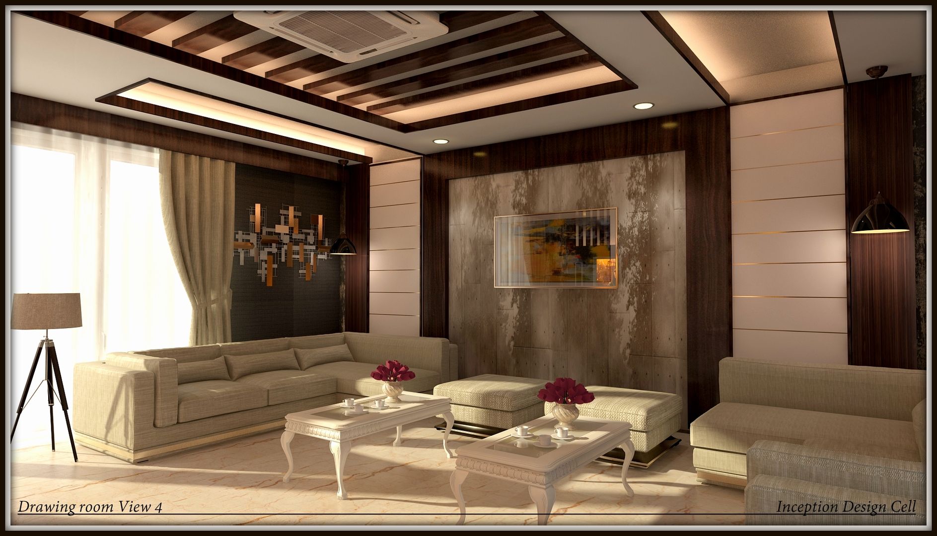 Villa Project, Inception Design Cell Inception Design Cell Living room Engineered Wood Transparent