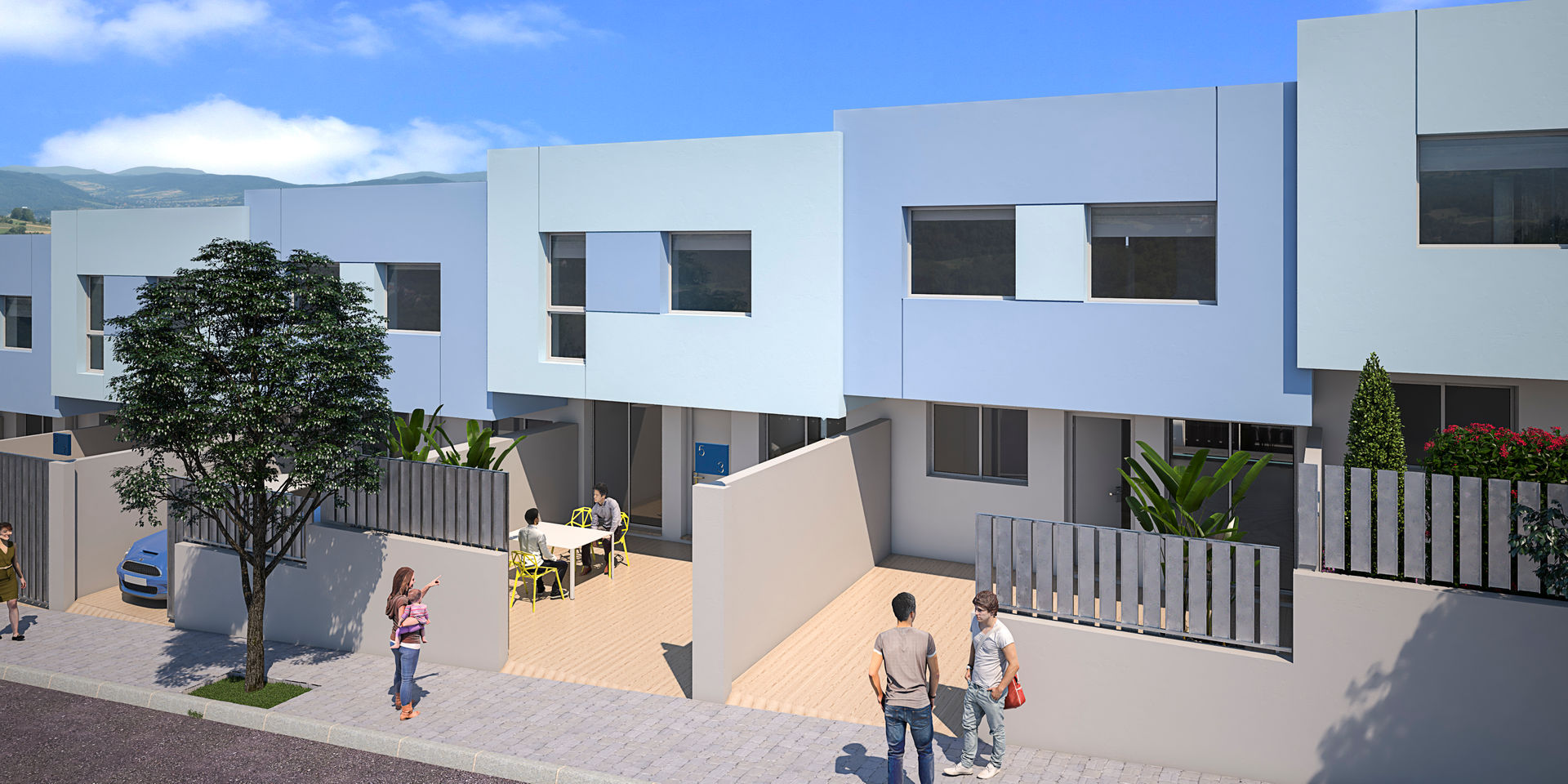 Diseño de fachada ARQUIJOVEN SLP Conjunto residencial Aluminio/Cinc