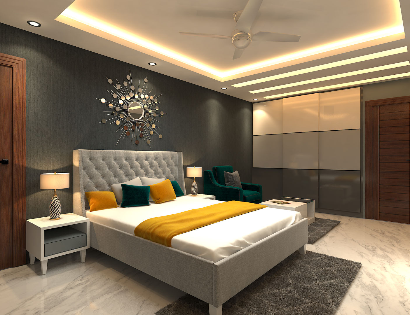BEDROOM IDEAS, SDINCO SDINCO Modern style bedroom