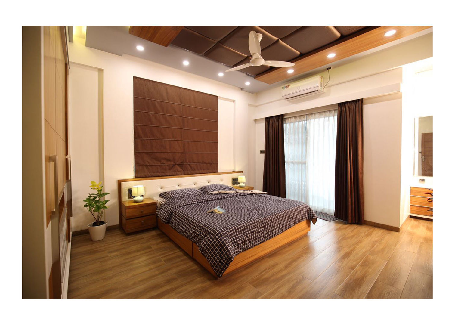 3BHK | Mr. Nikhil Jathar | Future Towers, Amnora Hadapsar, Pune, Nikhil Kanthe Nikhil Kanthe Kamar Tidur Modern