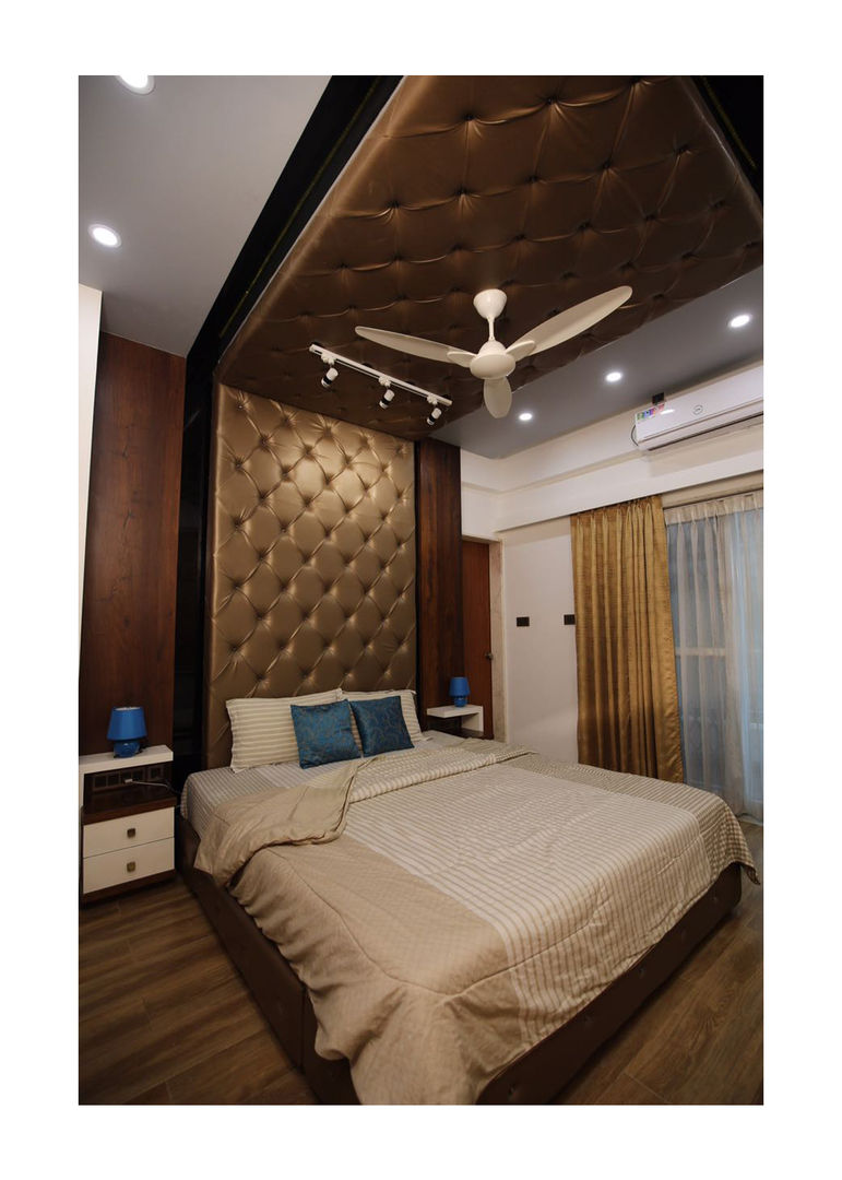 3BHK | Mr. Nikhil Jathar | Future Towers, Amnora Hadapsar, Pune, Nikhil Kanthe Nikhil Kanthe Modern Bedroom
