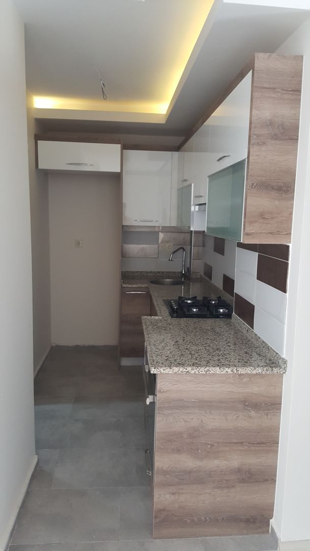 Bornova Çınar Apt - 2016, ASK MİMARLIK İNŞAAT ASK MİMARLIK İNŞAAT Small kitchens