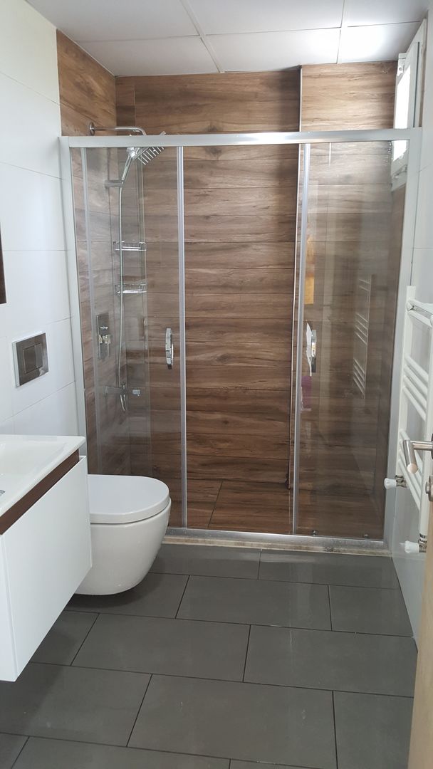 Bornova Çınar Apt - 2016, ASK MİMARLIK İNŞAAT ASK MİMARLIK İNŞAAT Modern bathroom