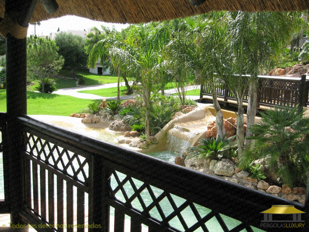 SELECCION DE TRABAJOS REALIZADOS POR PERGOLAS LUXURY 1, PERGOLAS LUXURY PERGOLAS LUXURY Tropical style gardens Greenhouses & pavilions