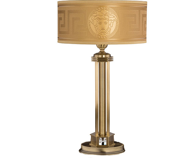 Bedside lamp with gold Versace Luxury Chandelier LTD Classic style bedroom Copper/Bronze/Brass Lighting