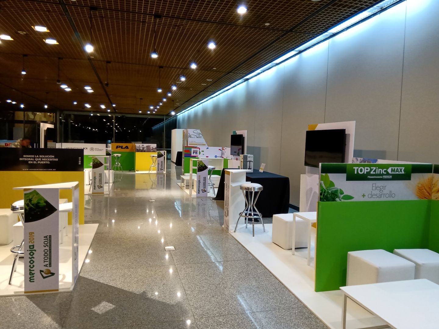 MERCOSOJA 2019, Faerman Stands y Asoc S.R.L. - Arquitectos - Rosario Faerman Stands y Asoc S.R.L. - Arquitectos - Rosario Коммерческие помещения Выставочные центры