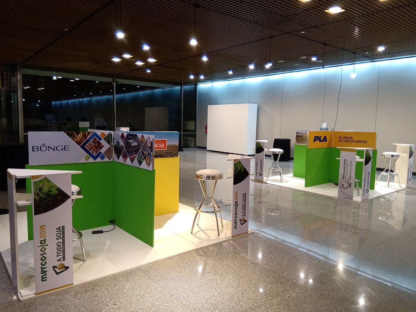 MERCOSOJA 2019, Faerman Stands y Asoc S.R.L. - Arquitectos - Rosario Faerman Stands y Asoc S.R.L. - Arquitectos - Rosario Коммерческие помещения Выставочные центры