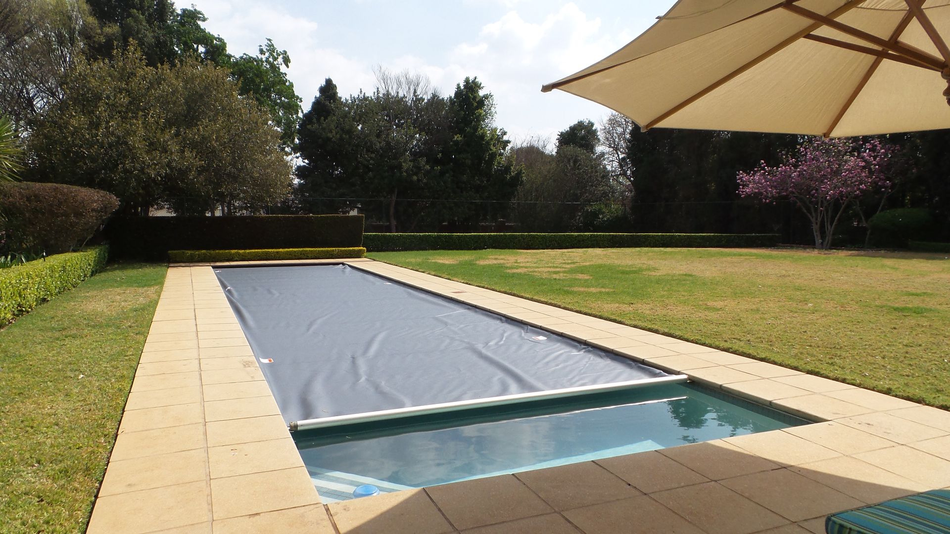 Automatic Pool Cover Pool Cover Pro Garden Pool