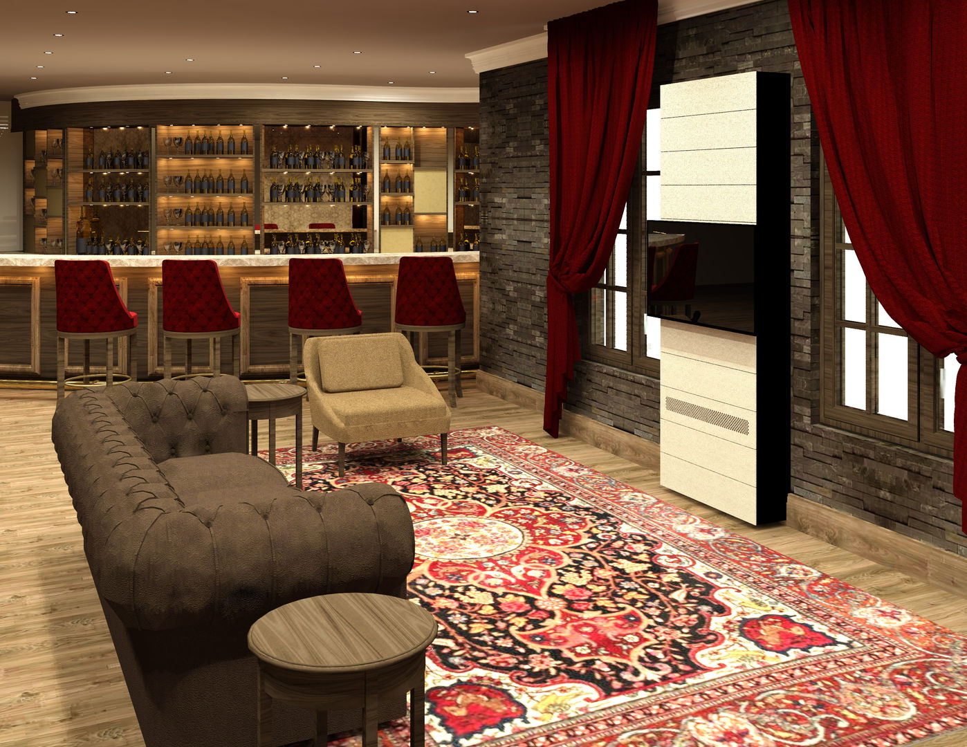 Cigar Lounge , Rayshon PTY LTD Rayshon PTY LTD Bodegas de vino modernas: Ideas, imágenes y decoración Bodegas