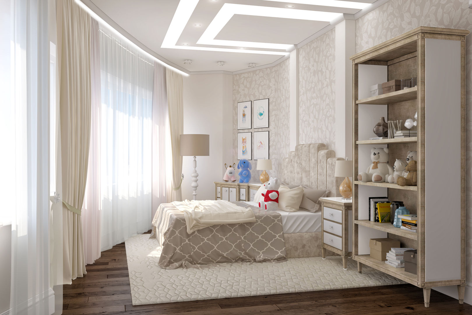 Квартира на Аксаковской, Chloe Home Chloe Home Classic style nursery/kids room