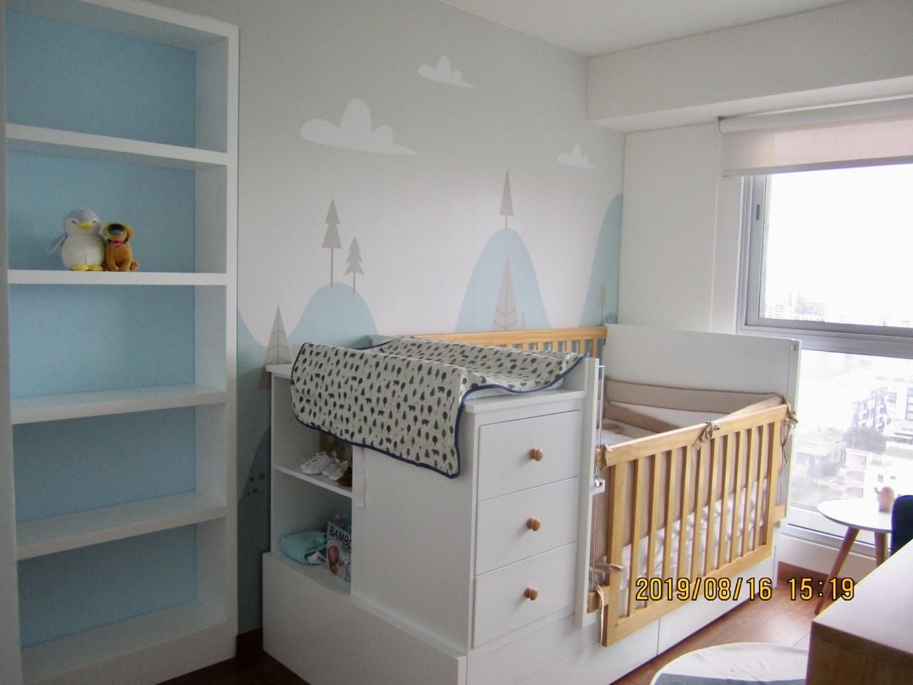 Proyecto entregado - Dormitorio de Bebé NF Diseño de Interiores Cuartos infantiles de estilo escandinavo