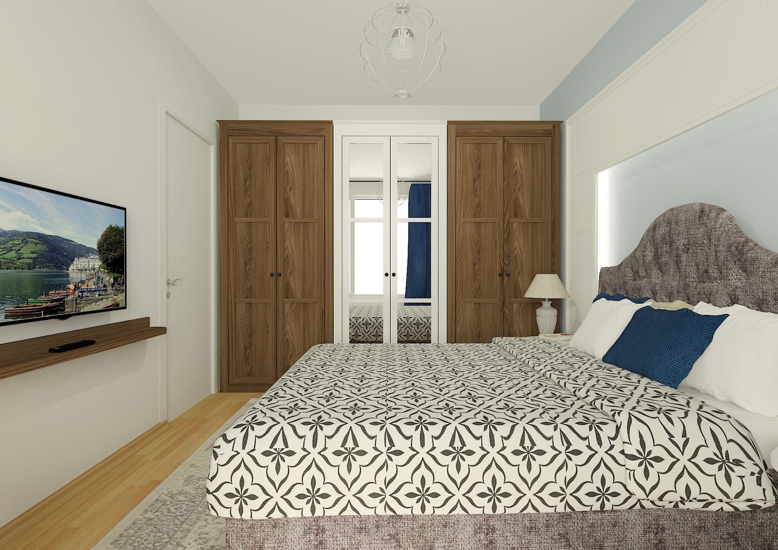 AYB KONUT, PRATIKIZ MIMARLIK/ ARCHITECTURE PRATIKIZ MIMARLIK/ ARCHITECTURE Modern style bedroom Wardrobes & closets