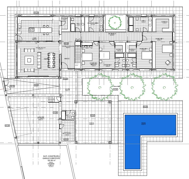 AMPLIACIÓN DE VIVIENDA UNIFAMILIAR., ACRO ARQUITECTOS E INGENIEROS S.L.P. - EASYCTE ACRO ARQUITECTOS E INGENIEROS S.L.P. - EASYCTE منزل عائلي صغير