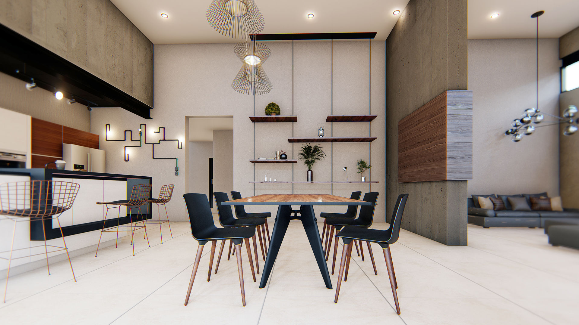 homify Modern dining room Wood Wood effect