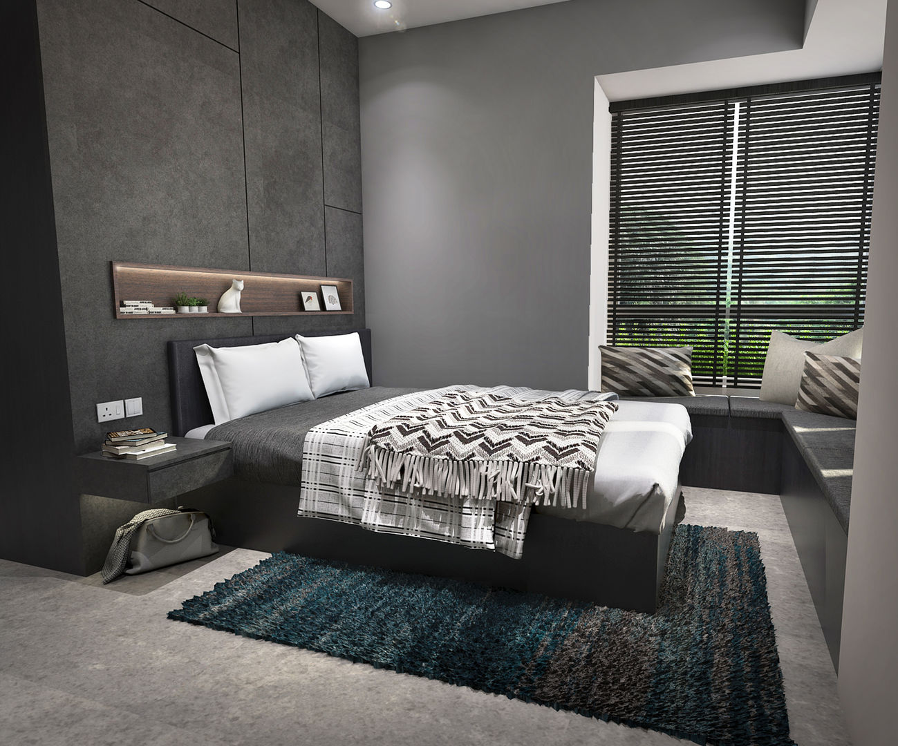 Clementi Ave 1, Swish Design Works Swish Design Works Small bedroom Фанера