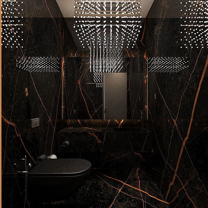 Luxury Apartment design, Ashleys Ashleys Banheiros modernos