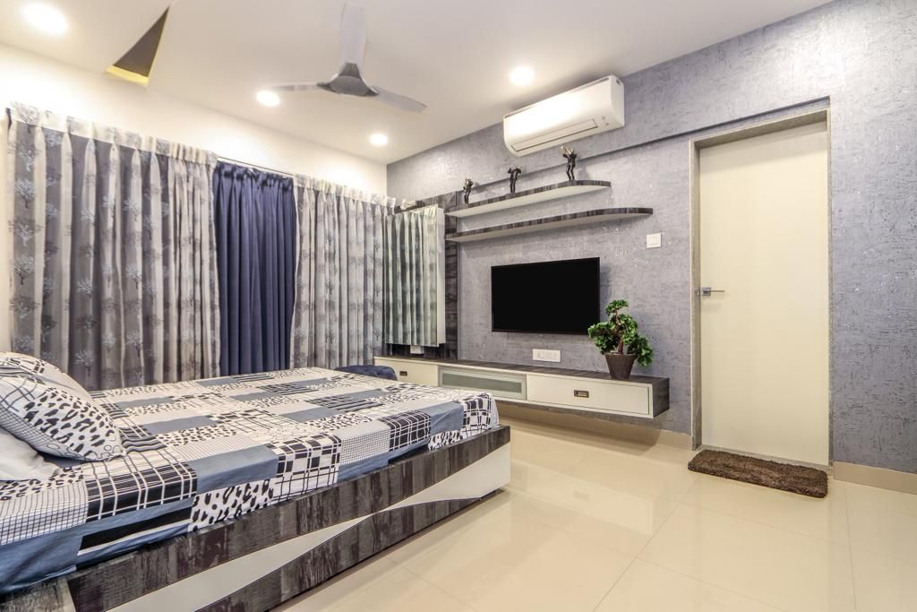 2bhk, F Residencies, AARAYISHH AARAYISHH Phòng ngủ phong cách hiện đại