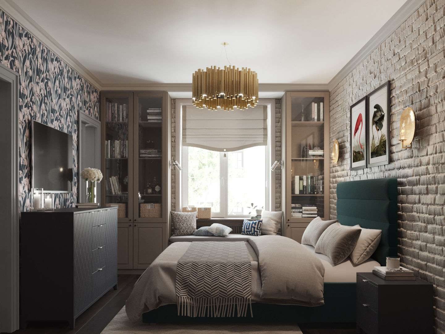 Вторичка на Соколе, 3D GROUP 3D GROUP Bedroom