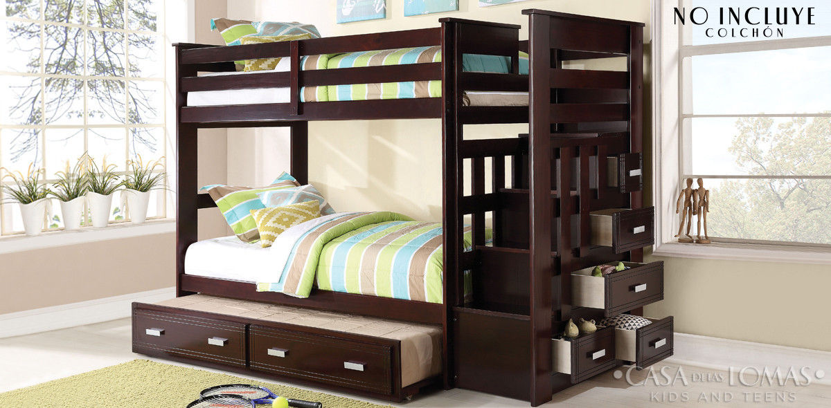 Literas Lomas Kids , Casa de las Lomas Casa de las Lomas Modern nursery/kids room Beds & cribs