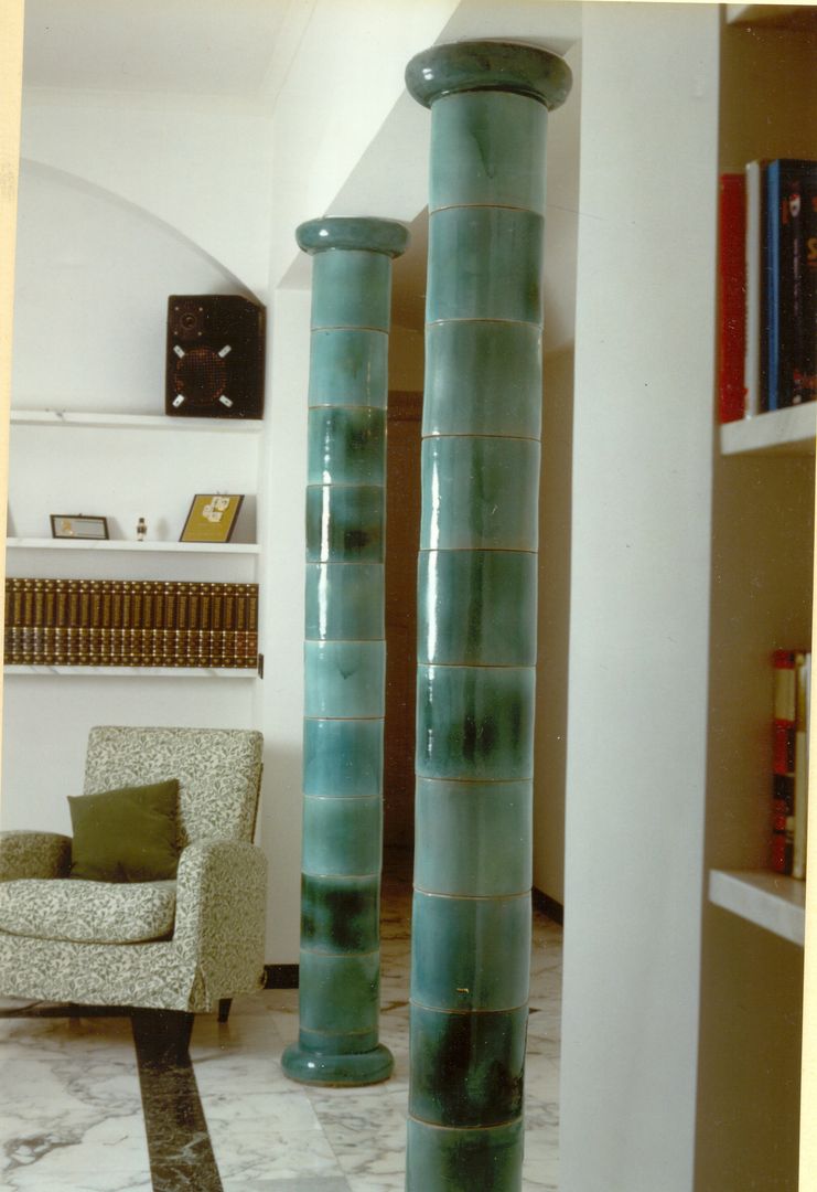 Ceramic Columns ARTE DELL'ABITARE Eclectic style living room Ceramic Accessories & decoration