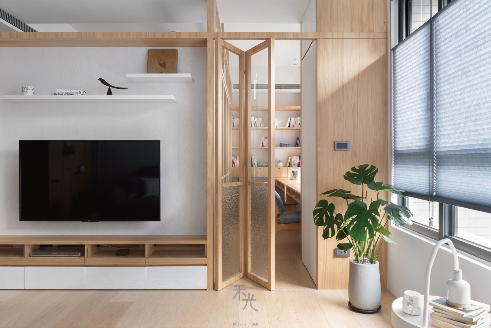 蘊韻, 禾光室內裝修設計 ─ Her Guang Design 禾光室內裝修設計 ─ Her Guang Design Sliding doors