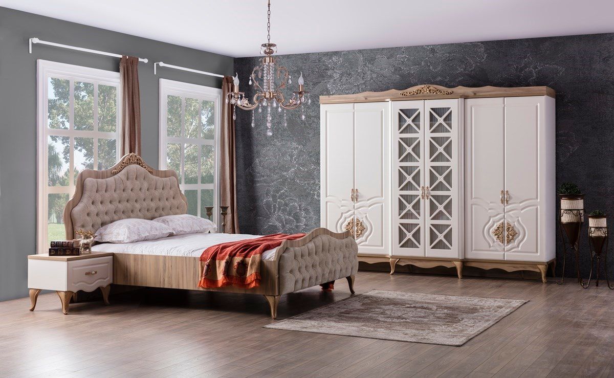 كلاسيكيه الزمن الجميل (غرفه نوم نيو كلاسيك ), اثاث مصر اثاث مصر Classic style bedroom Beds & headboards