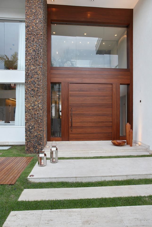 Remodelação | Moradia Cond. Santa Mônica Jardins, LAF Construction Management LAF Construction Management Wooden doors Wood Wood effect