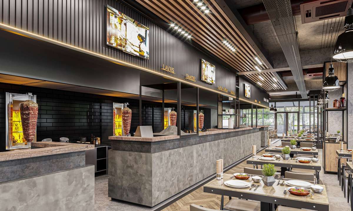 Dönerci Vedat Usta - Restoran, VERO CONCEPT MİMARLIK VERO CONCEPT MİMARLIK Commercial spaces Gastronomy