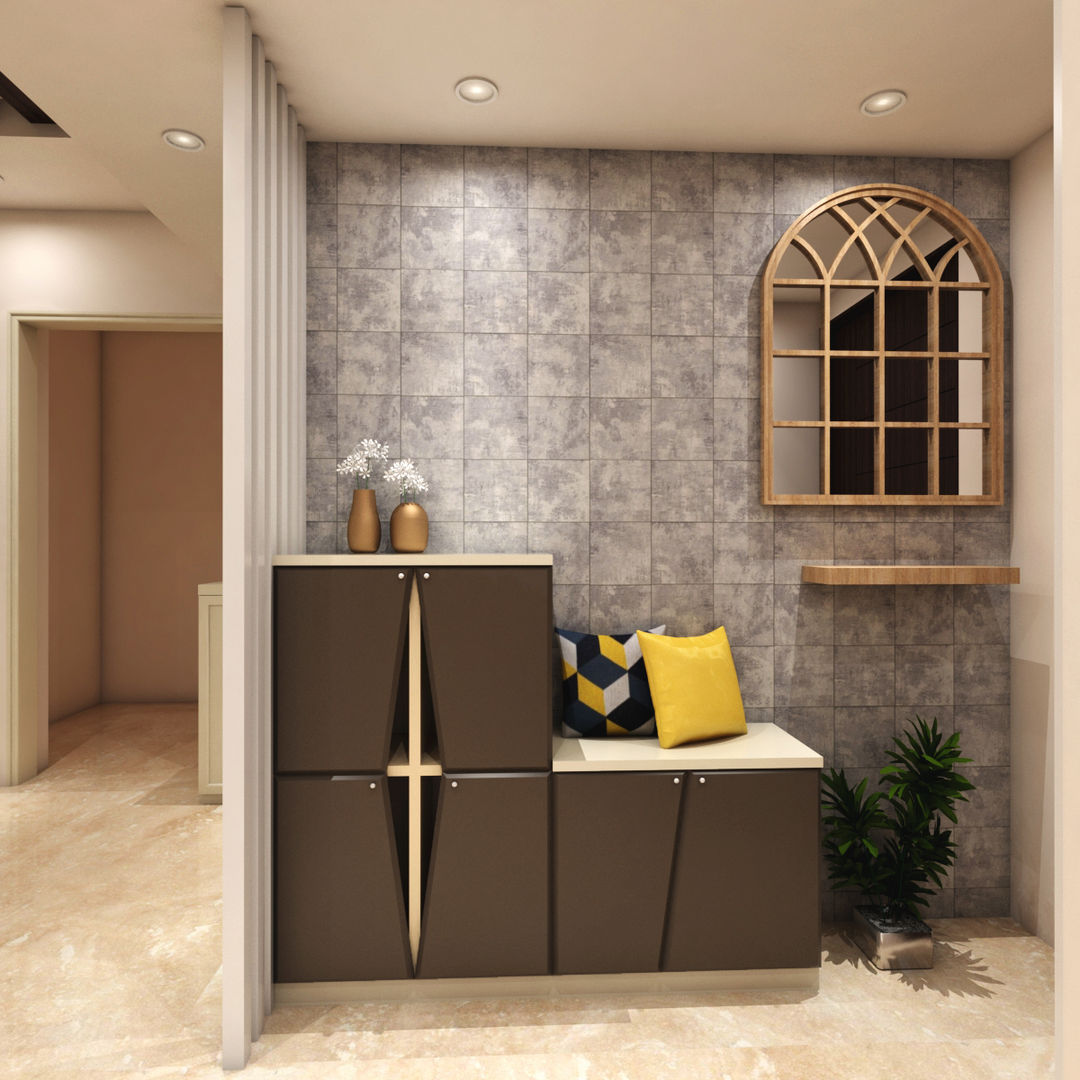 Main Entrance Foyer Designs With Shoe Rack - Infoupdate.org