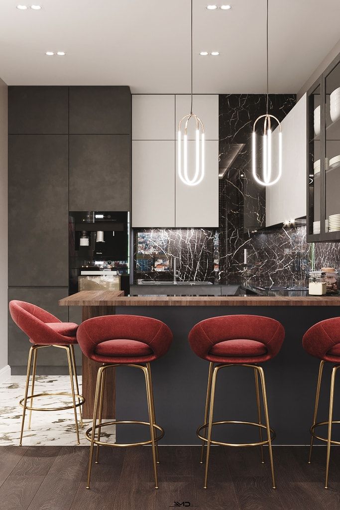 Портфолио, AMD Design studio AMD Design studio Modern kitchen