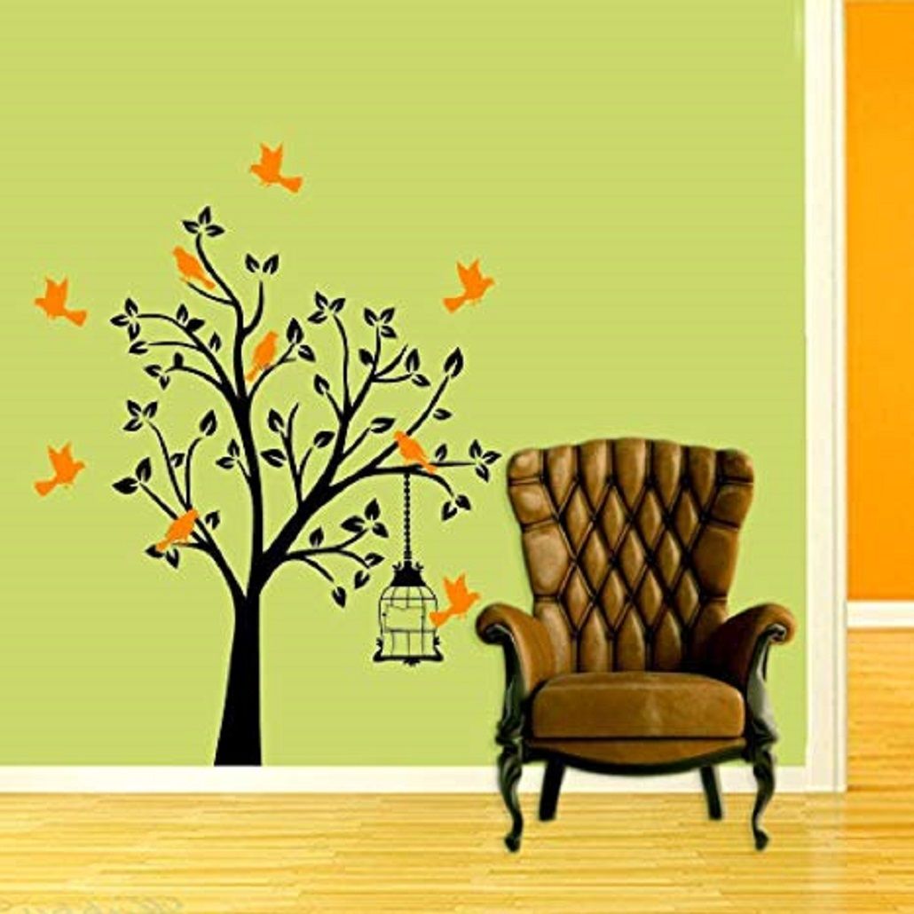 INNOVATIVE BIRD TREE WALL STICKER AND WALL DECAL WallMantra Other spaces Pictures & paintings