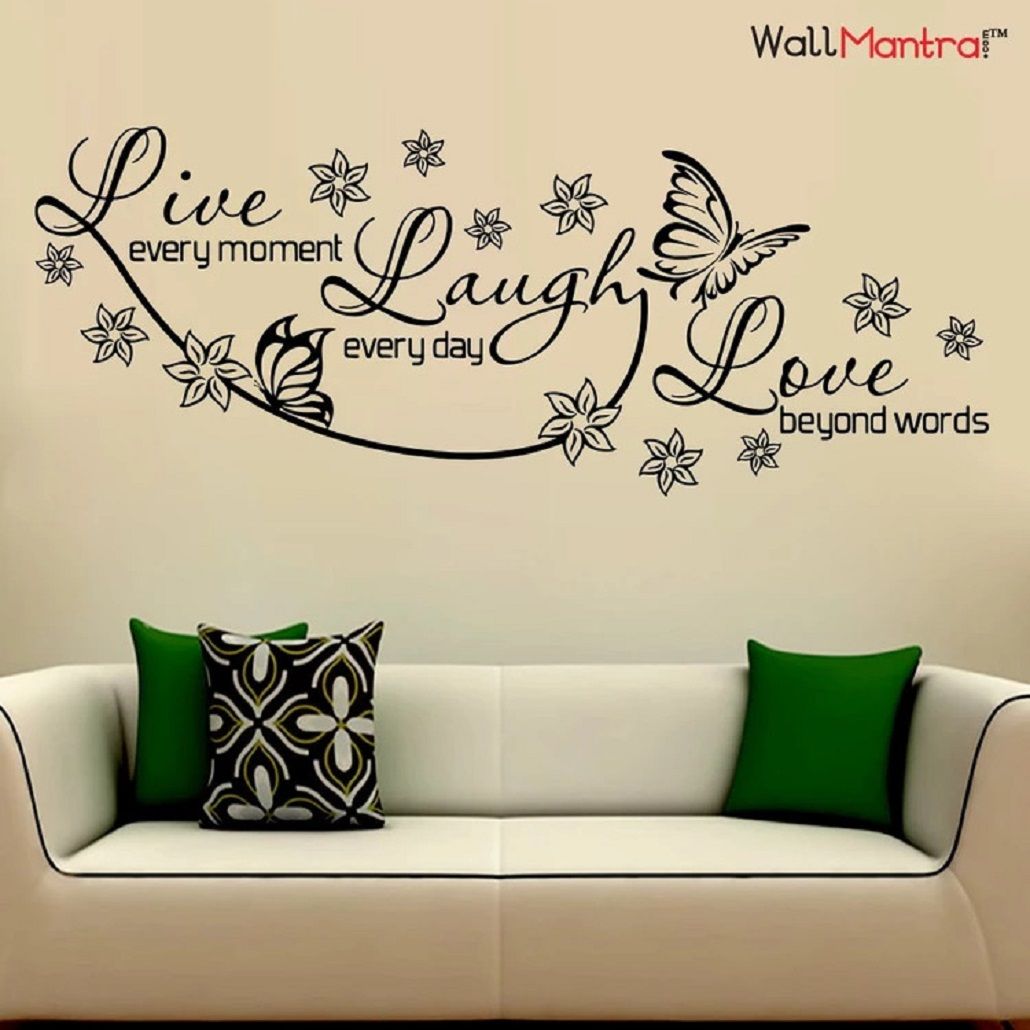 Living Room Wall Stickers, WallMantra WallMantra その他のスペース 写真&絵