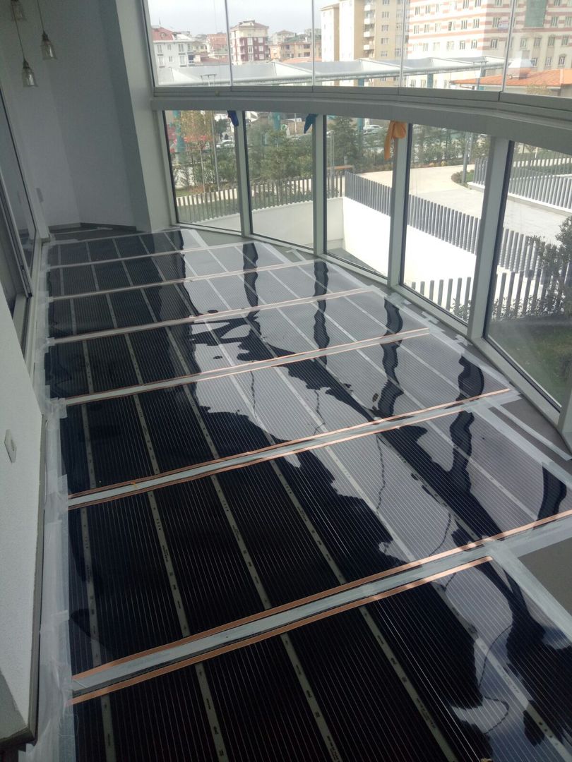 Kış bahçesi ısıtma | kapalı balkonlarda zeminden ısıtma, Şah Zemin & Isıtma Sistemleri Şah Zemin & Isıtma Sistemleri Terrace Accessories & decoration