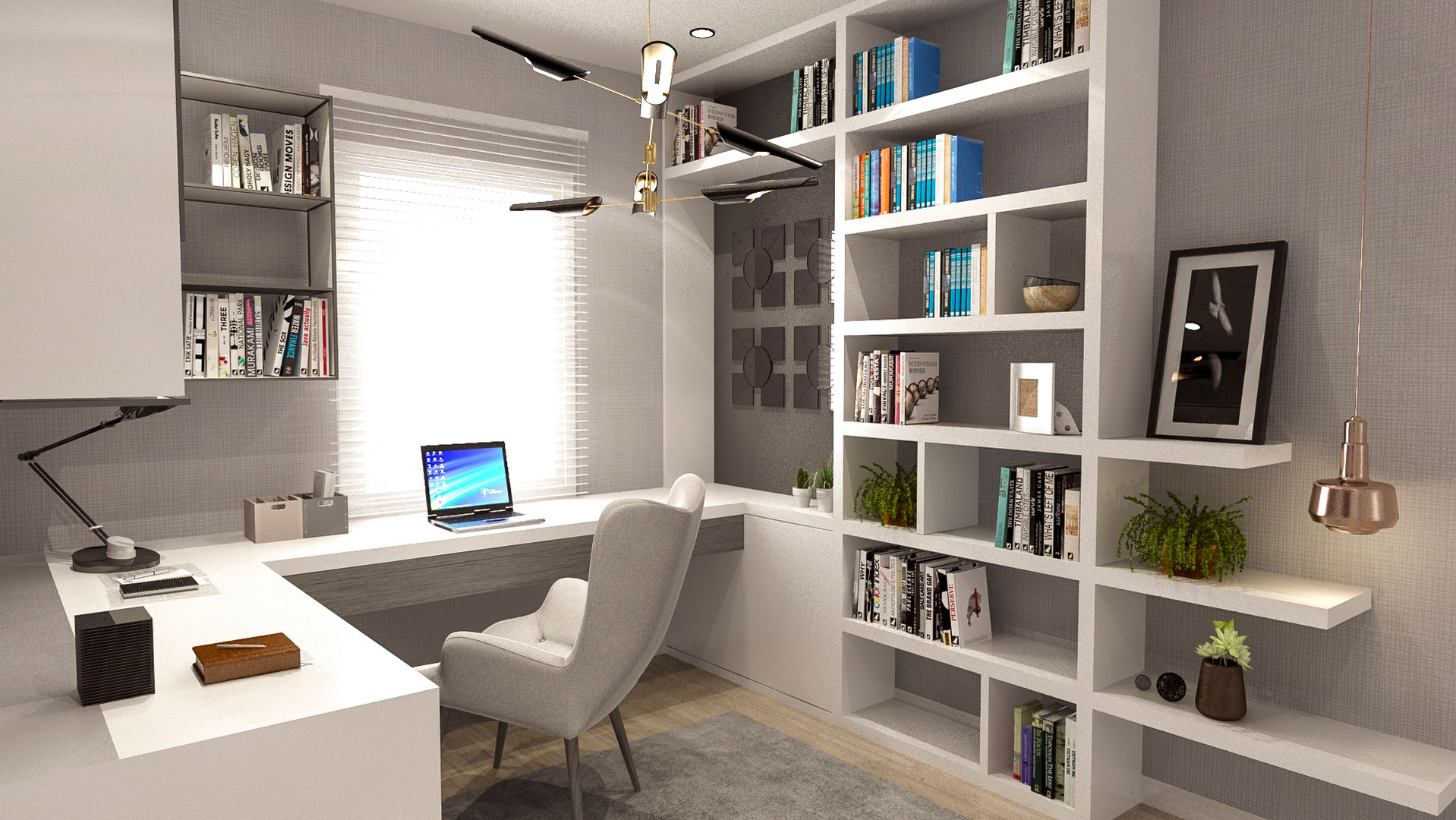 MAVİ ORKIDE EVLERI, ARTERA İÇ MİMARLIK VE MİMARLIK ARTERA İÇ MİMARLIK VE MİMARLIK Modern style study/office