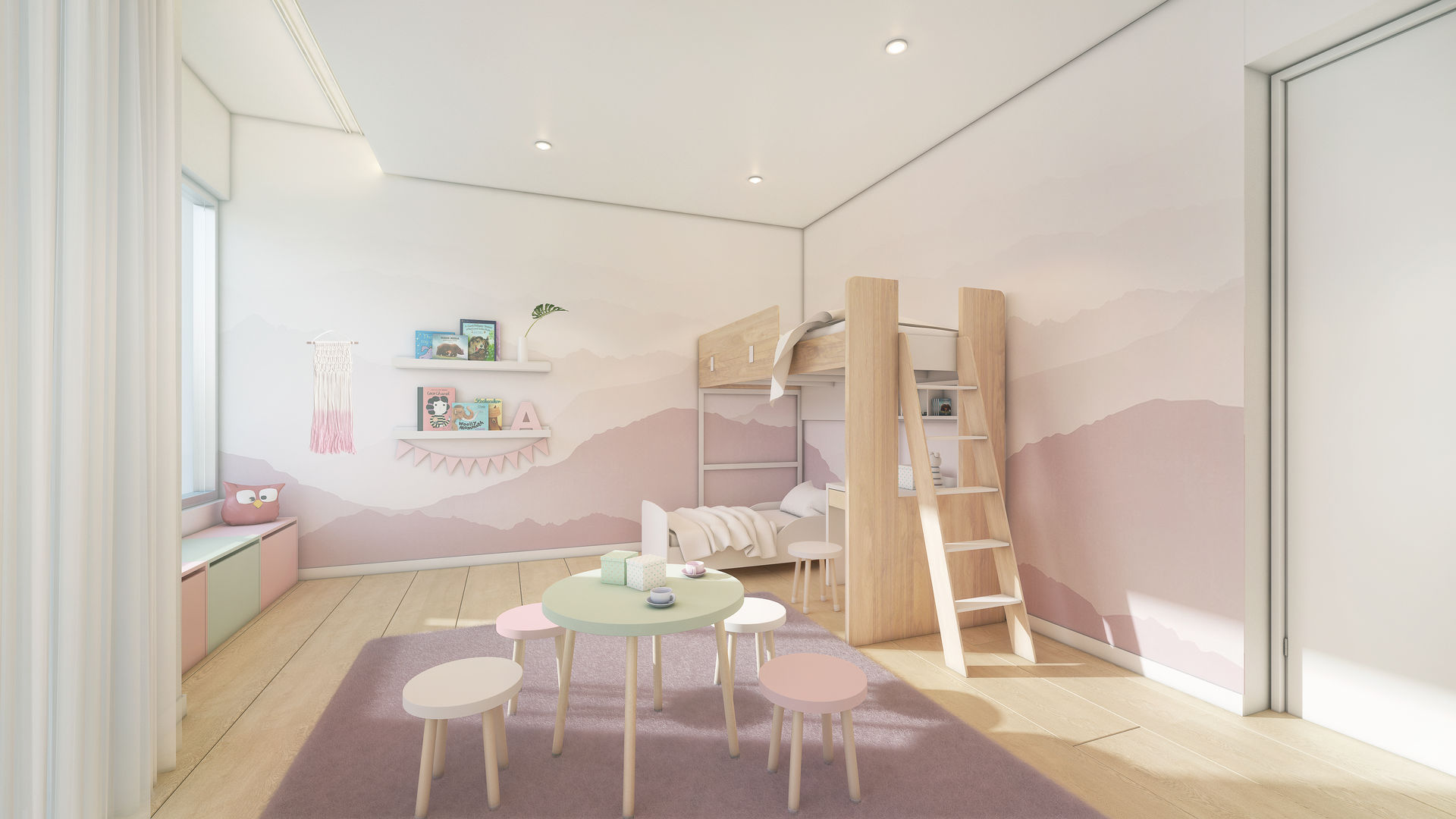 Sandton Contemporary Home , Dessiner Interior Architectural Dessiner Interior Architectural Nursery/kid’s room