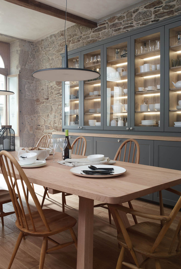 Design de interiores de loja de cozinhas - Santos, Alquimia Alquimia Cocinas de estilo moderno Almacenamiento y despensa