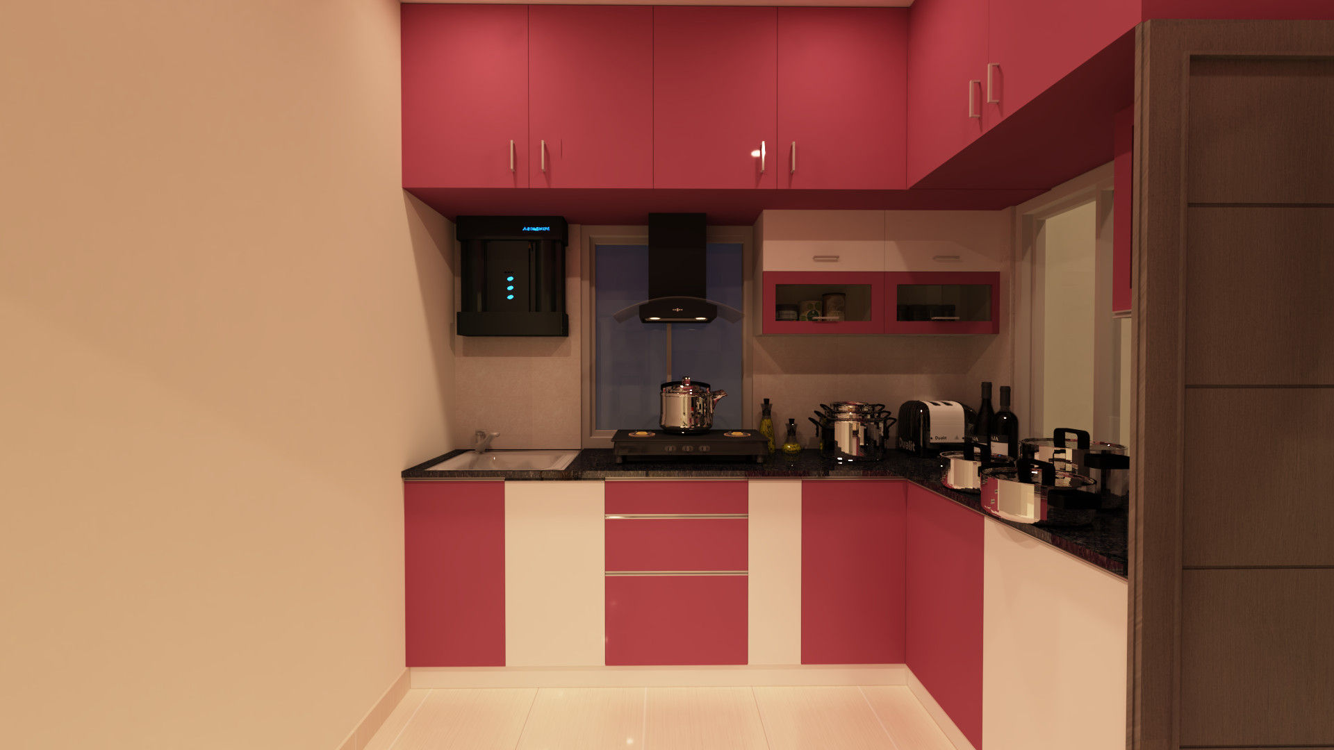Kitchen SD Interiors & Modulars Kitchen