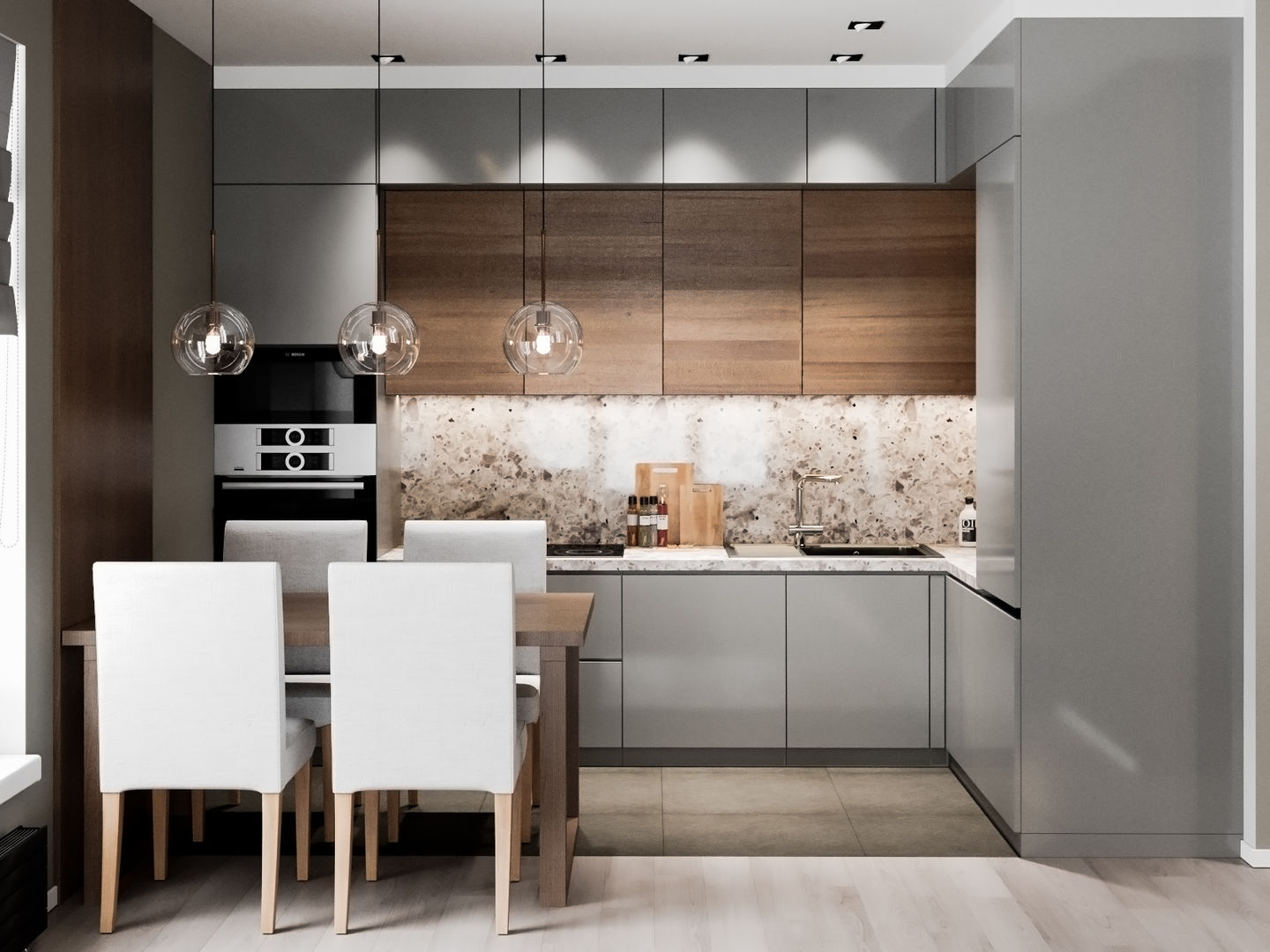 Примеры ремонтов от студии Icon, Бюро интерьеров ICON INTERIORS Бюро интерьеров ICON INTERIORS Kitchen