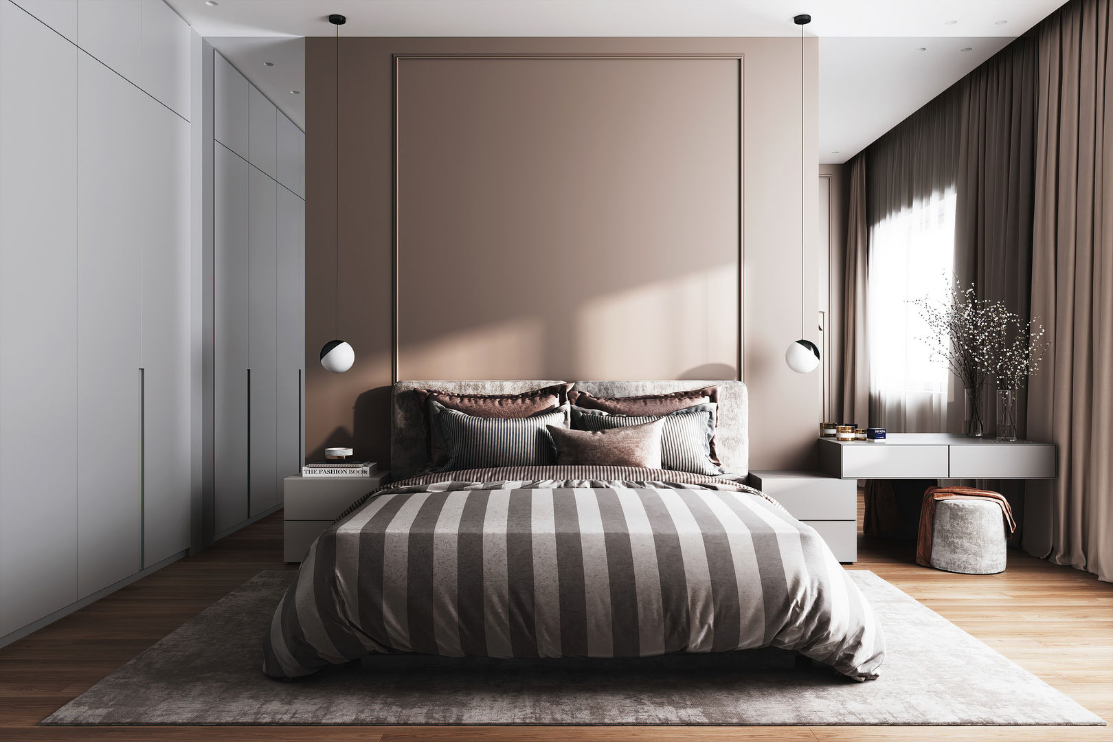 Примеры ремонтов от студии Icon, Бюро интерьеров ICON INTERIORS Бюро интерьеров ICON INTERIORS Minimalist bedroom