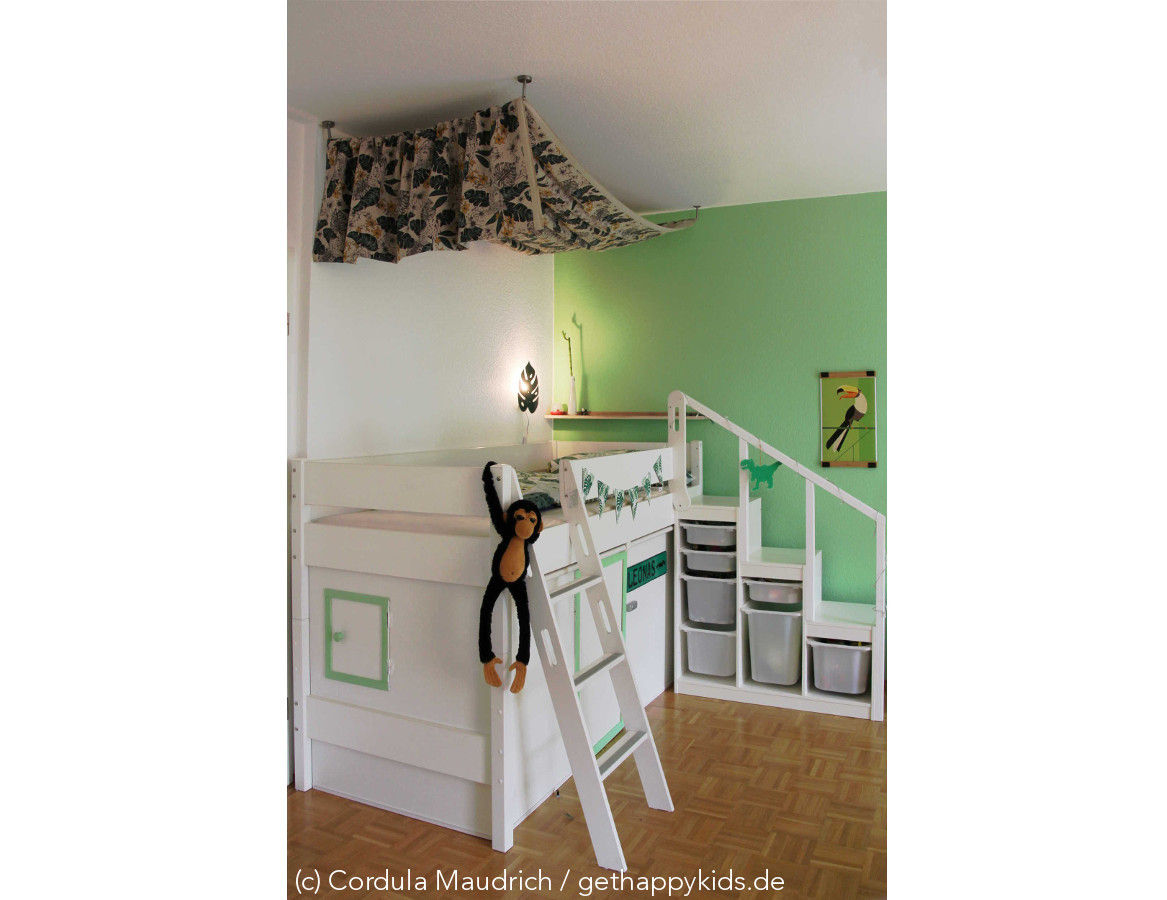 Welcome to the Jungle - Kinderzimmer für 6-jährigen Jungen, happy kids interior happy kids interior Nursery/kid’s room