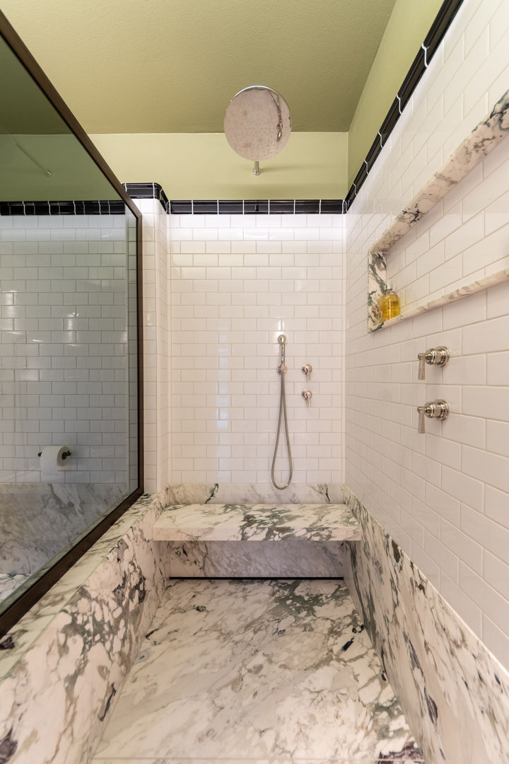 Marble Bathroom, Vivante Vivante Phòng tắm phong cách hiện đại Đá hoa
