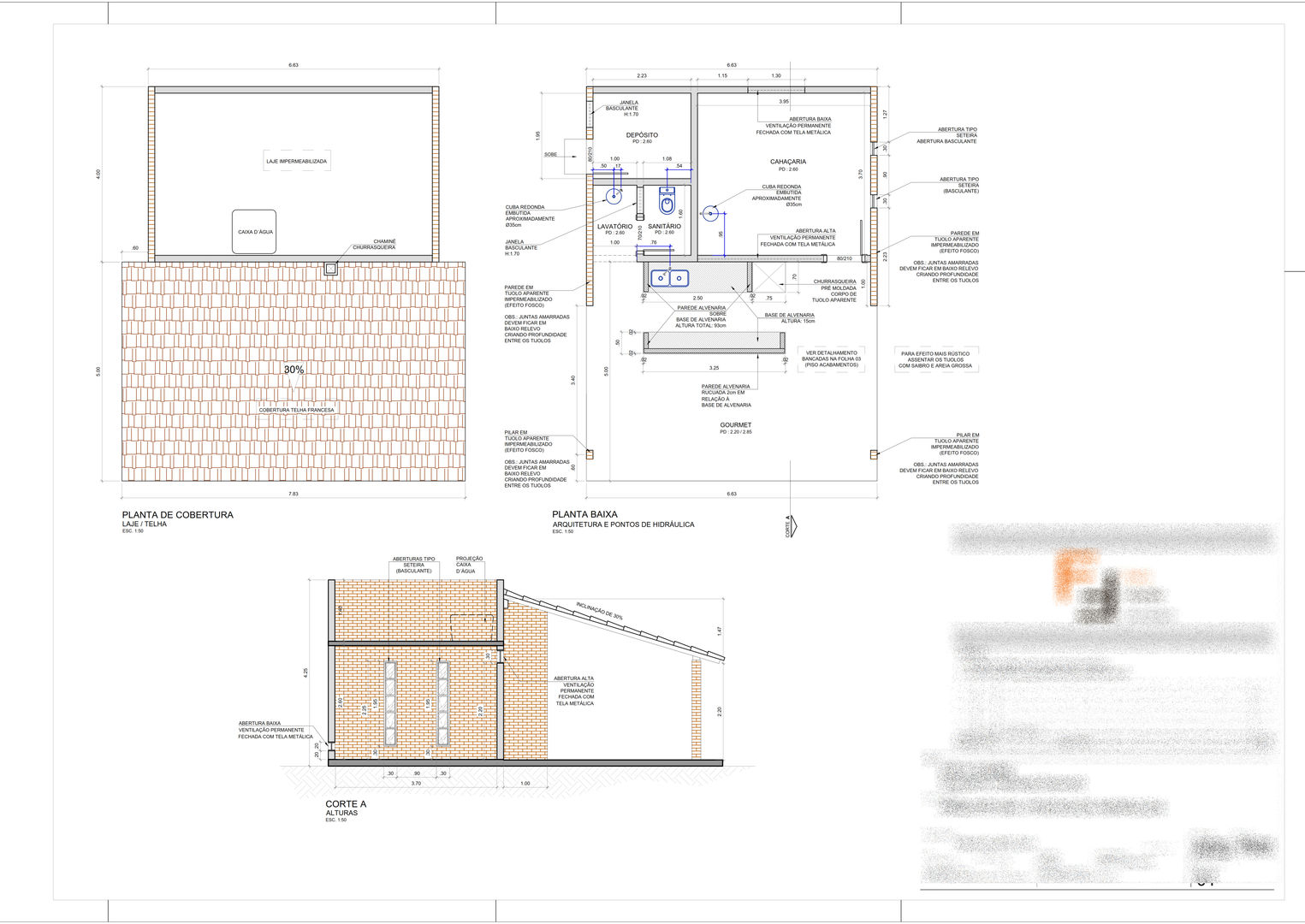 Projeto de reforma de um casa de campo antiga, Trígono Arquitetos Associados Trígono Arquitetos Associados