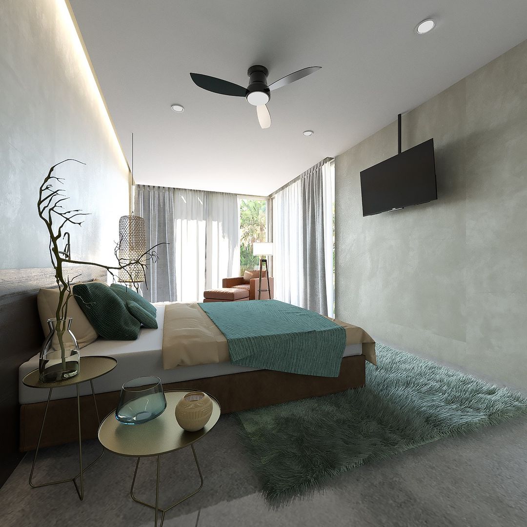 homify Minimalist bedroom