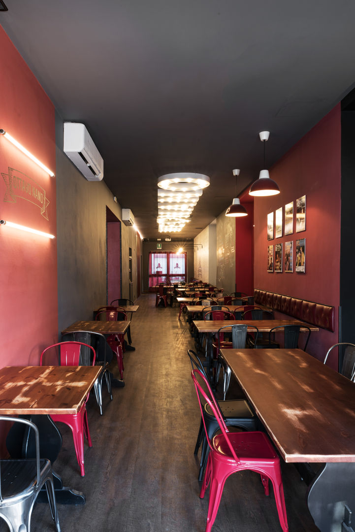 Restyling Pub Birreria Pizzeria , Rifò Rifò Commercial spaces Office spaces & stores