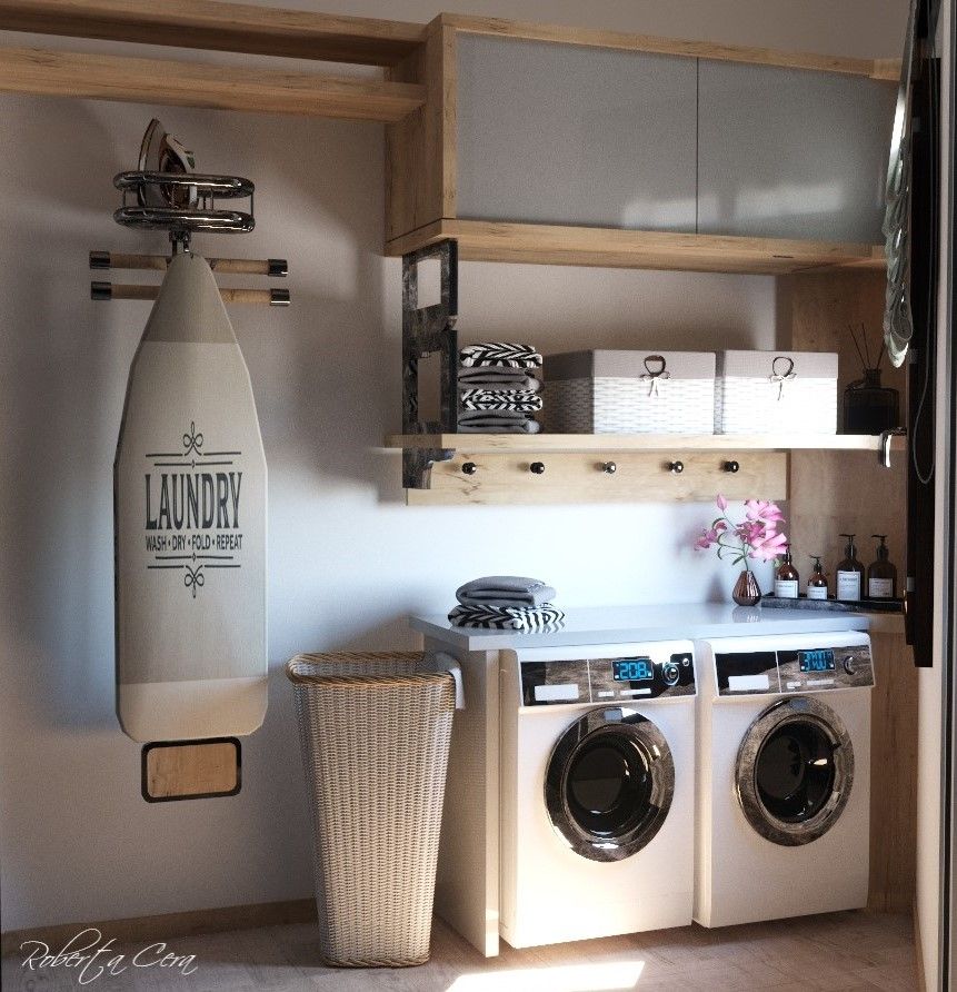 Arredo bagno: 15 splendide laundry room a cui ispirarsi!