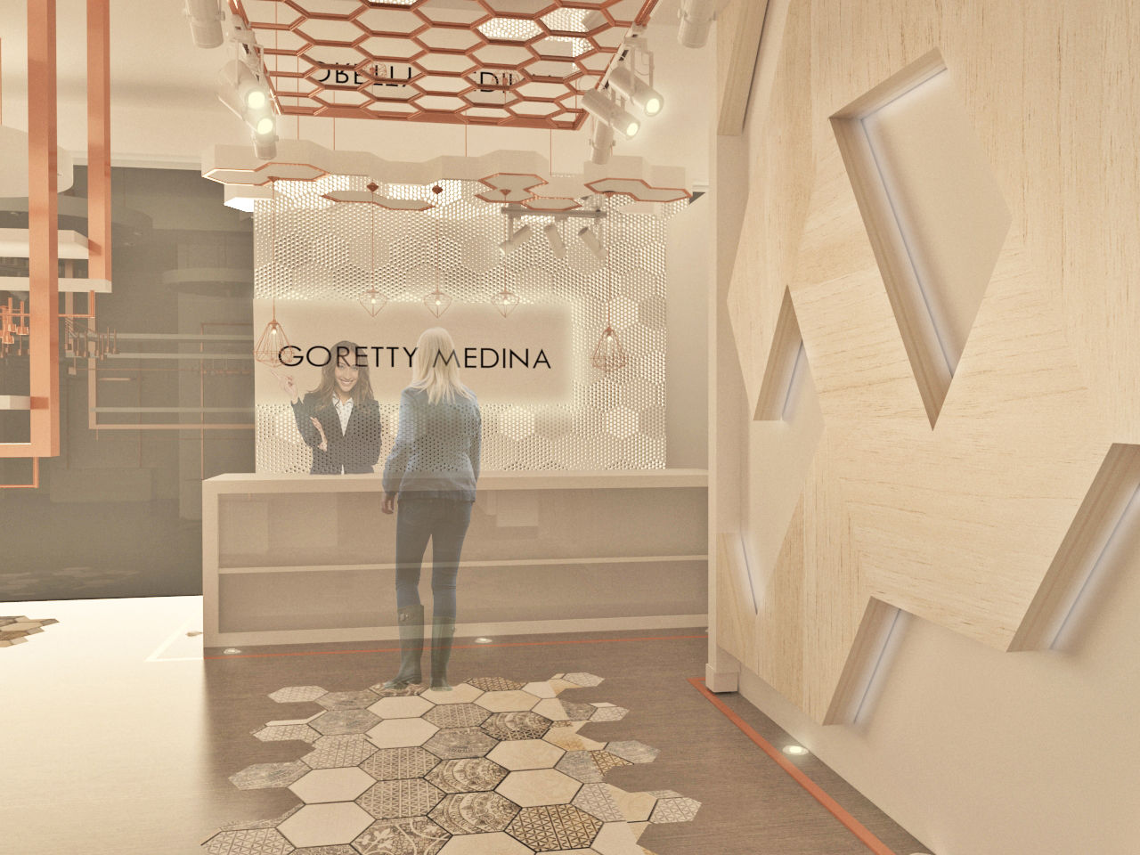 Boutique Goretty Medina Barranquilla, Cares Studio Cares Studio Commercial spaces Commercial Spaces